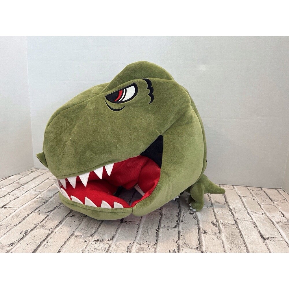 Universal Studios Jurassic World Park T-Rex Plush Hat Funny Dinosaur HTF Mask